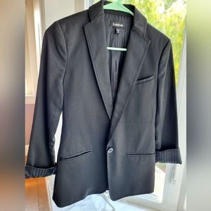 BeBe SATIN ONE BUTTON JACKET size 00